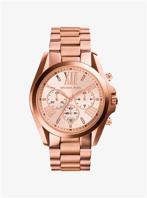 michael kors oversized bradshaw gold-tone watch|Michael Kors gen bradshaw smartwatch.